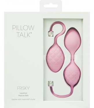 Pillow Talk Pillow Talk - Bolas de placer Frisky - Rosa