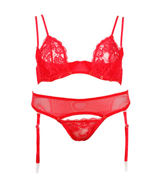 Cottelli Collection Bra Set Strip