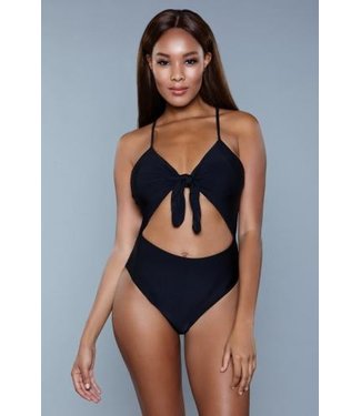 Be Wicked Swimwear Traje de baño Delaney - Negro