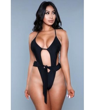 Be Wicked Swimwear Trinity Badeanzug - Schwarz