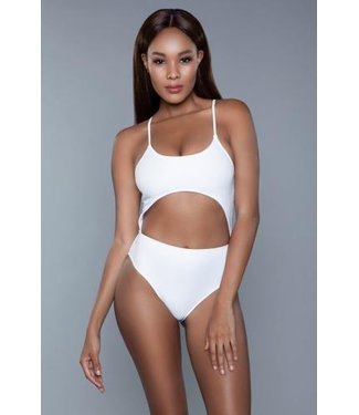 Be Wicked Swimwear Alina Monokini - Wit