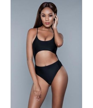 Be Wicked Swimwear Alina Monokini - Black