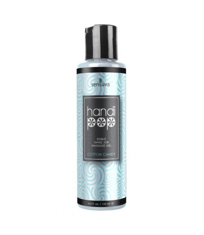 Sensuva Handipop Handjob Massagegel - Zuckerwatte 125 ml
