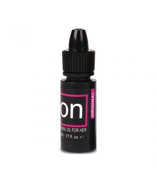 Sensuva Huile d'excitation On™ for Her Arousal Oil Original 5ml.