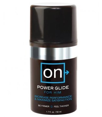 Sensuva Gel - On™ Power Glide for Him 1.7 fl.oz. Bottle.