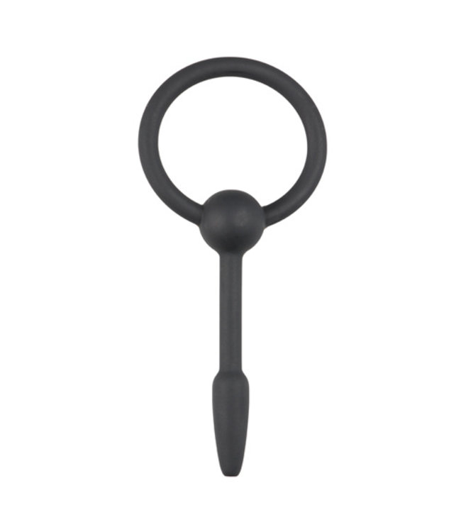 Sinner Gear Small Silicone Penis Plug With Pull Ring