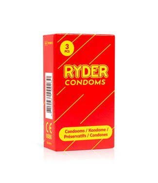 Ryder Condones Ryder - 3 Pcs.