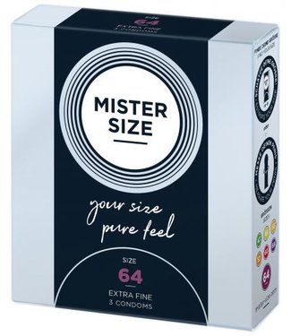 Mister Size MISTER.SIZE 64 mm Condoms 3 pieces
