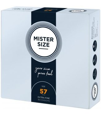 Mister Size MISTER.SIZE Préservatifs 57 mm 36 pièces