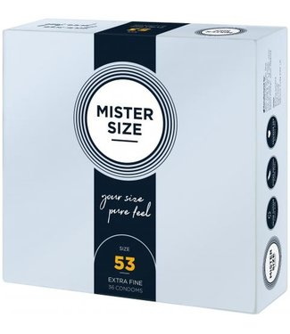 Mister Size MISTER.SIZE 53 mm Condoms 36 pieces