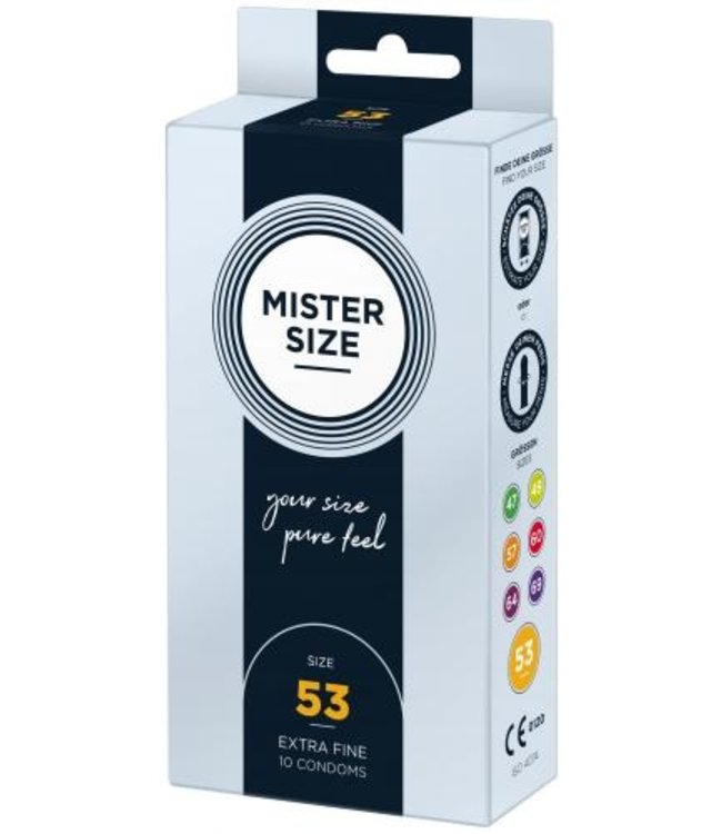 Mister Size MISTER.SIZE 53 mm Kondome 10 Stück