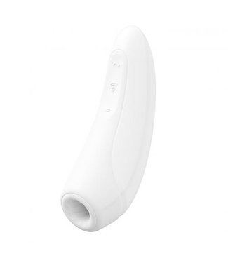 Satisfyer Vibrateur à succion Satisfyer Curvy 1 - Blanc