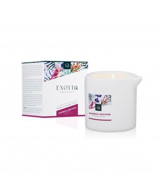 Exotiq Bougie de massage orchidées en bambou Exotiq - 60 g