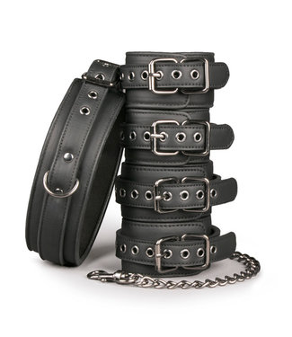 Easytoys Fetish Collection Fetish set with collar, ankle- and wrist cuffs