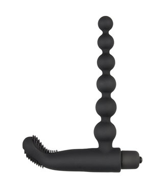 Easytoys Men Only Beaded Buddy Vibrator - Black