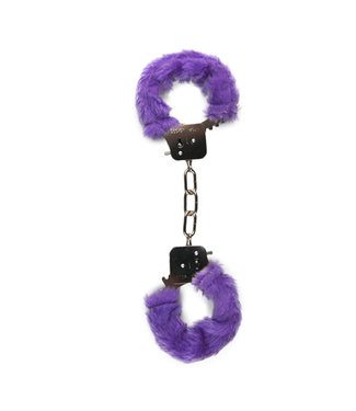Easytoys Fetish Collection Furry Handcuffs - Purple