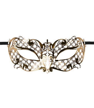 Easytoys Fetish Collection EasyToys – Venezianische Maske aus Metall in Gold