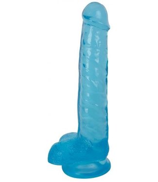 Lollicock Dildo With Balls 20 CM - Berry Ice