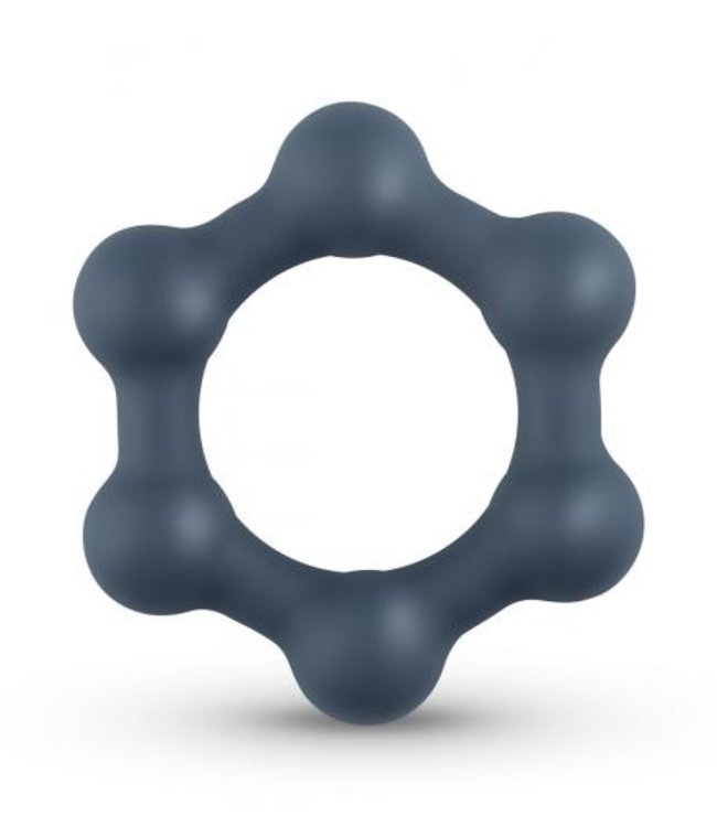 Boners Boners Hexagon Cockring Met Stalen Kogels