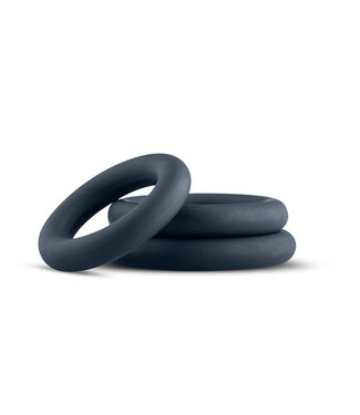 Boners Boners 3-Piece Cock Ring Set - Grey