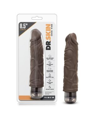 Dr Skin Dr. Skin - Cock Vibe no10 Vibrator - Chocolate