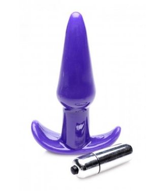 Frisky Plug anal vibrant lisse - Violet