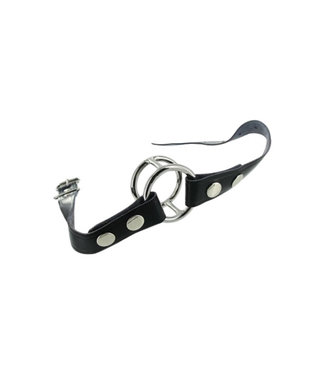 Strict Leather Ball gag met mondring