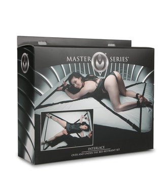 Master Series Ensemble de bondage pour au-dessus et en dessous du lit