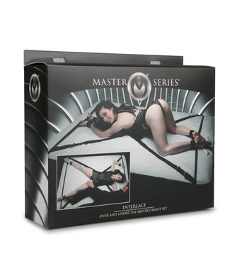 Master Series Set para bondage sobre y debajo de la cama