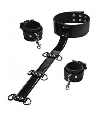 Frisky Bound Around Neck to Wrist Restraints