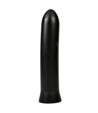 All Black Vibrador Todo negro de 22.5 cm - Negro