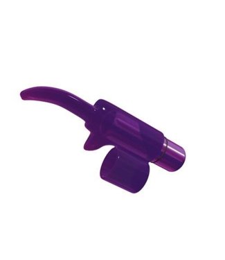 PowerBullet Tingling Tongue Vibromasseur "bullet" pour doigt - Violet