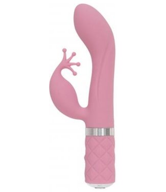 Pillow Talk Pillow Talk - Kinky Vibromasseur "rabbit" et pour point G - Rose