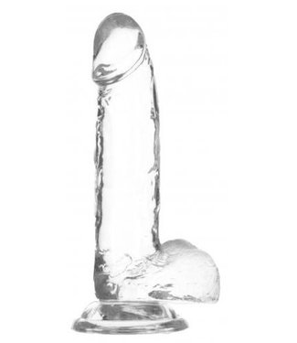 Addiction Crystal Addiction - Godemiché transparent - 19 cm