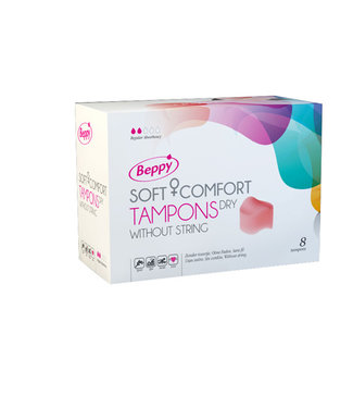 Beppy Tampons secs Beppy Soft + Comfort - 8 pièces