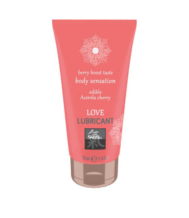 Shiatsu Love Lubricant edible - Acerola Cherry