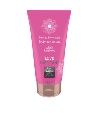 Shiatsu Love Lubricant edible - Raspberry