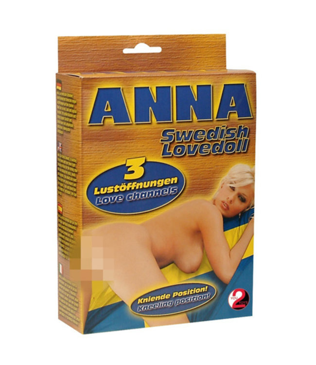 You2Toys Anna Swedish opblaaspop