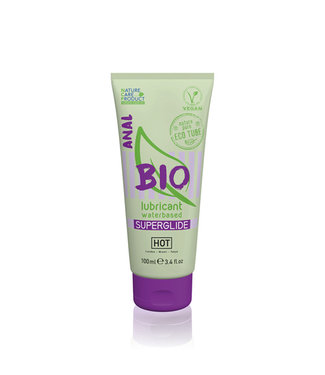 HOT Bio Lubrifiant anal à base d'eau HOT BIO Superglide - 100 ml