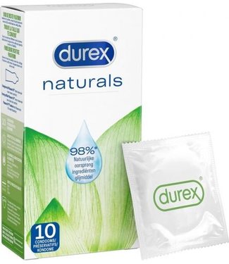 Durex Condones Durex Naturals - 10 unidades