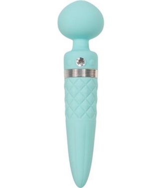 Pillow Talk Pillow Talk - Sultry Double Vibrator - Turquoise