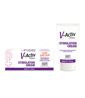 HOT Crema de estimulación V-Activ para mujeres 50 ml