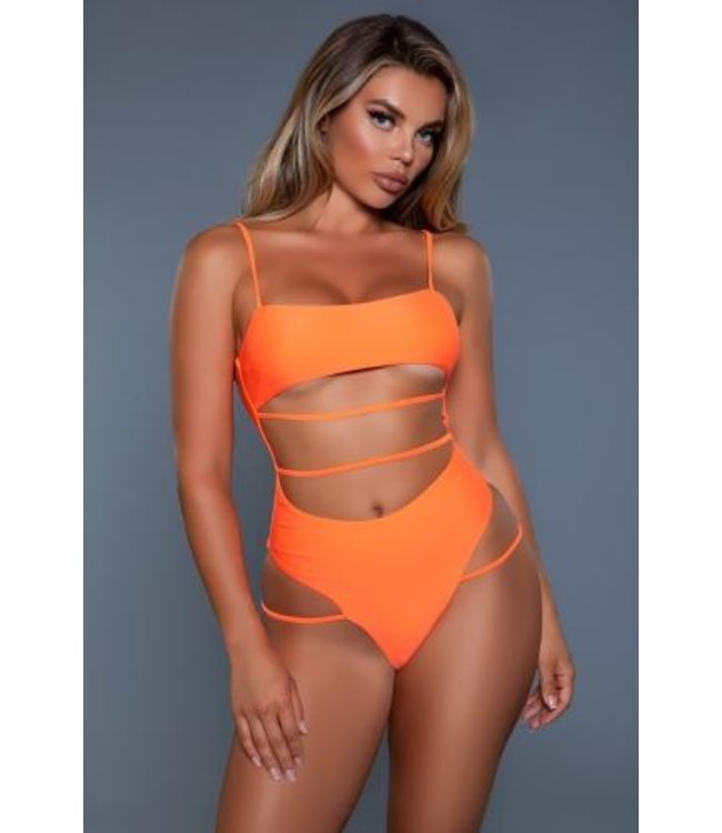 Be Wicked Swimwear Venetia Badpak - Oranje