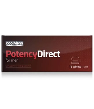 Coolmann CoolMann - PotencyDirect Potentie Pillen - 16 stuks