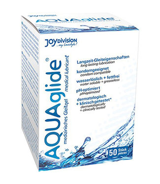 Joydivision AQUAglide Water-based Lubricant - 50 sachets