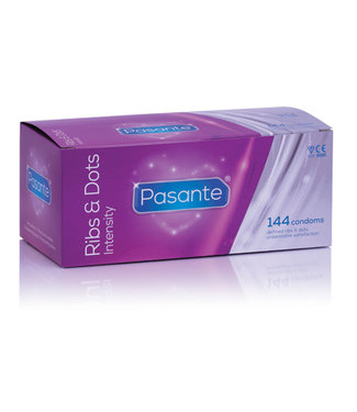 Pasante Préservatifs Ribs & Dots Pasante Intensity 144 pcs