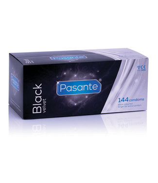 Pasante Préservatifs Pasante Black Velvet 144pcs