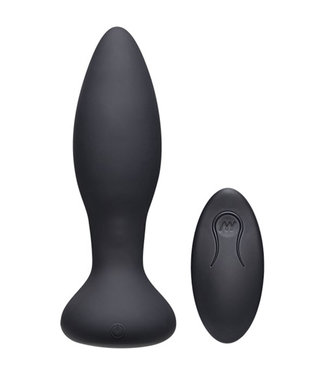 A-Play Rimmer Experienced Vibrating And Rotating Butt Plug - Black