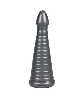 American Bombshell Rockeye Großer Dildo - Gun Metal