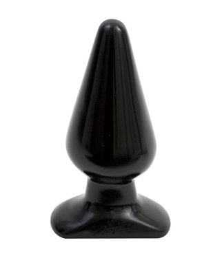 The Classics Plug anal classique - Large Lisse - Noir